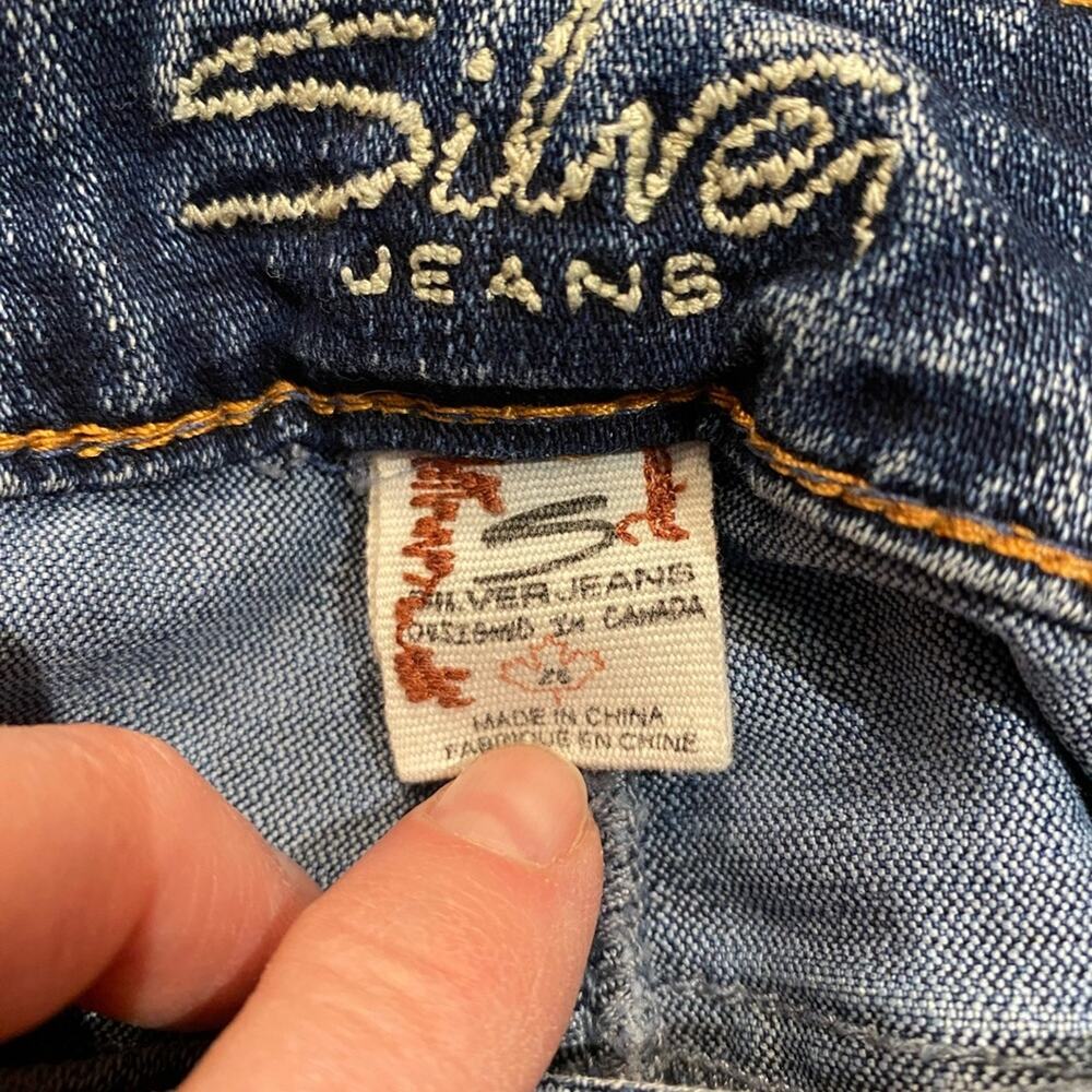 Silver Jeans Aiko Bootcut Jeans Womens Size 26 x 33 - Picture 7 of 7